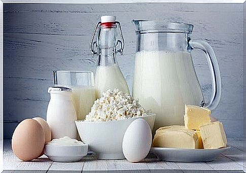 Calcium-rich dairy products