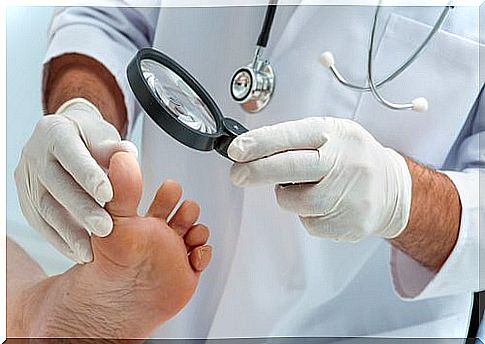 Medical examination of the foot