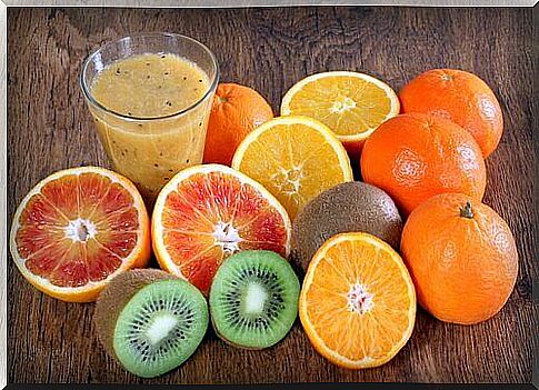 Juices and fruits