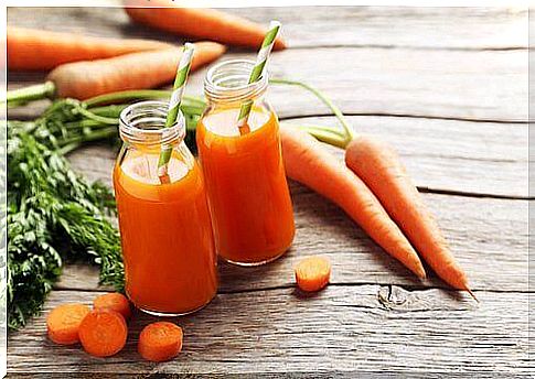 carrot and ginger juice