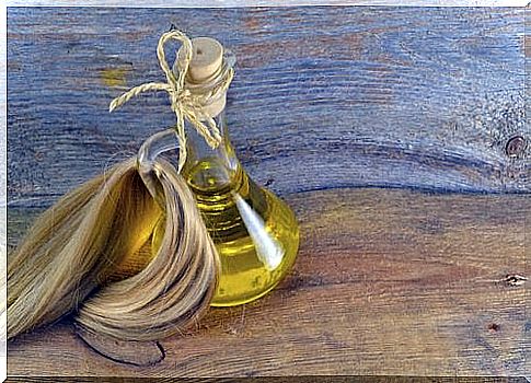 Oil for hair health