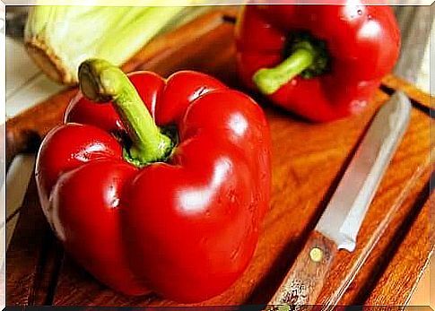 Peppers are low in calories