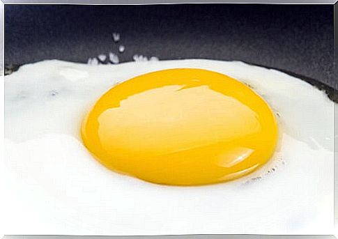 Egg in the pan