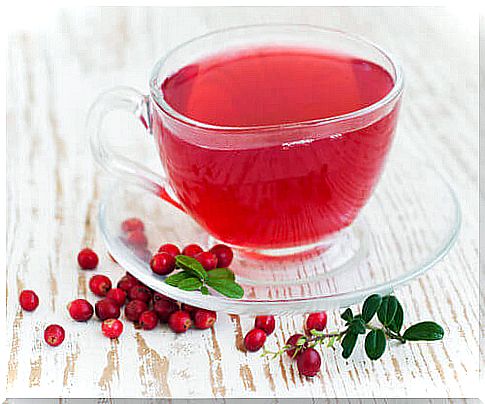 Cranberry tea