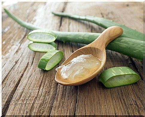 Aloe is a natural remedy for hemorrhoids