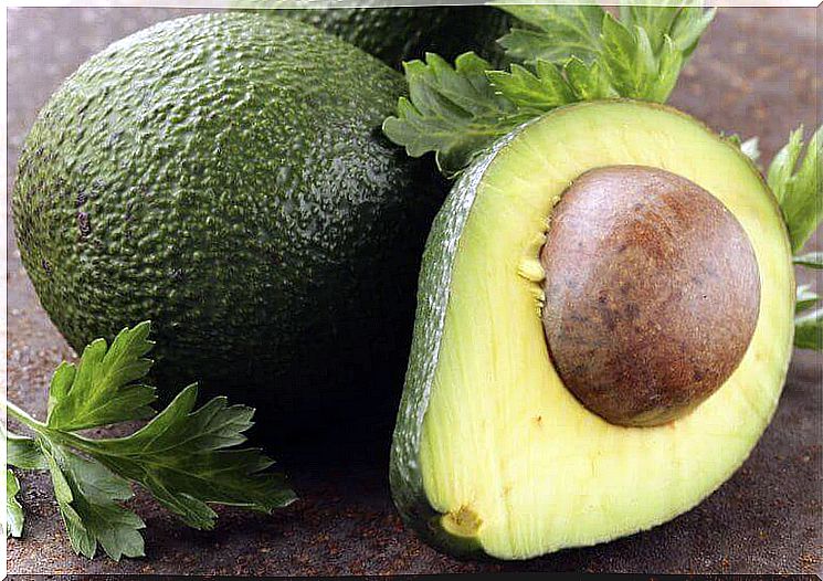 Menstrual cycle - avocado fruit.