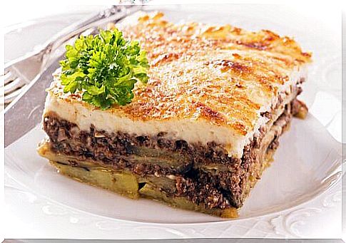 Moussaka - portion