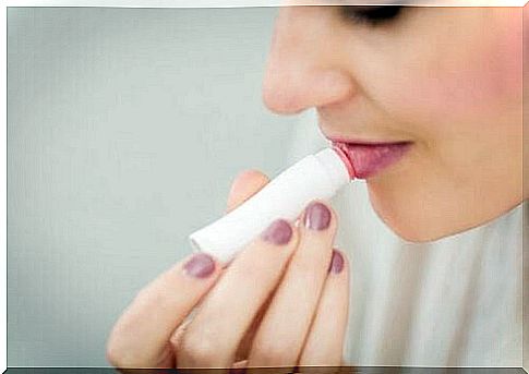 Protective lipstick.