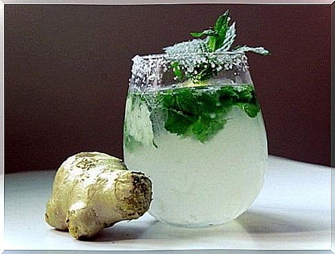 Fresh ginger drink